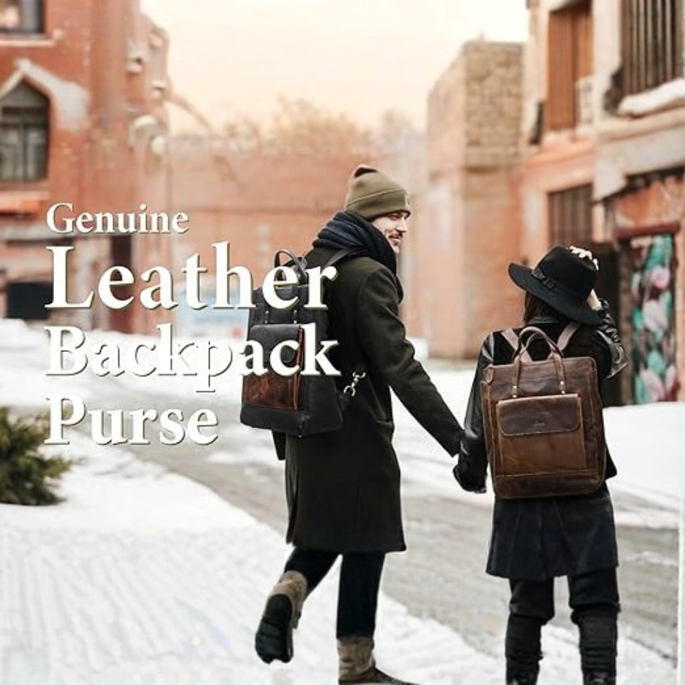 The Evander | Vintage-Inspired Leather Backpack