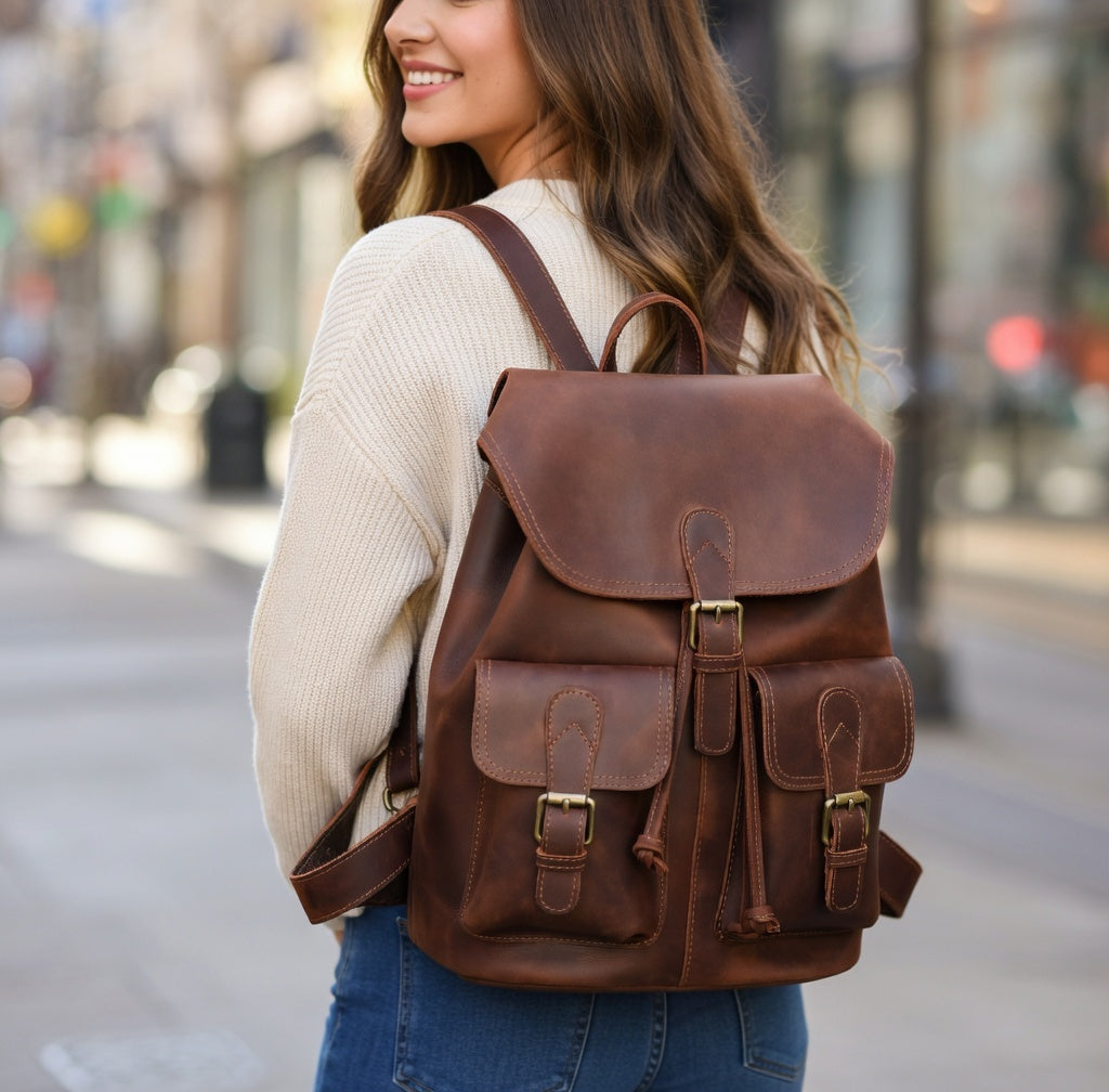 The Pearlaine | Luxury Leather Satchel