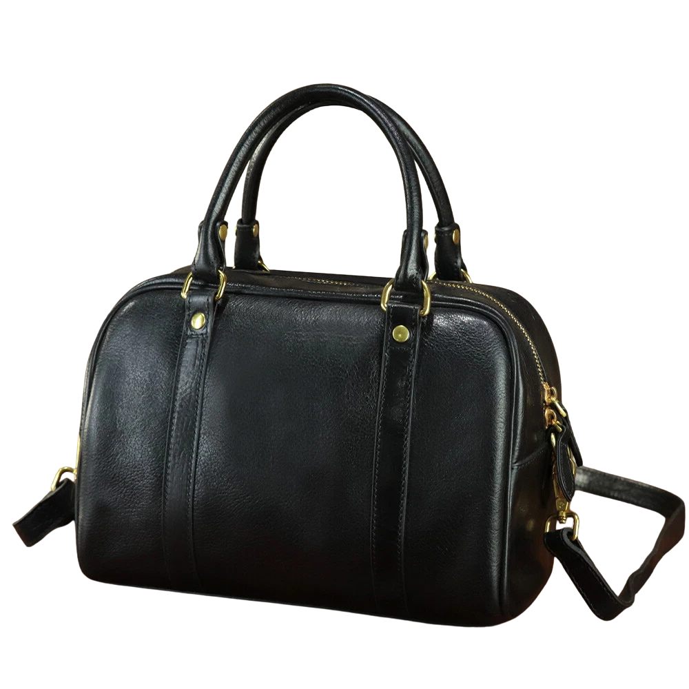 The Harperine | Premium Leather Boston Bag