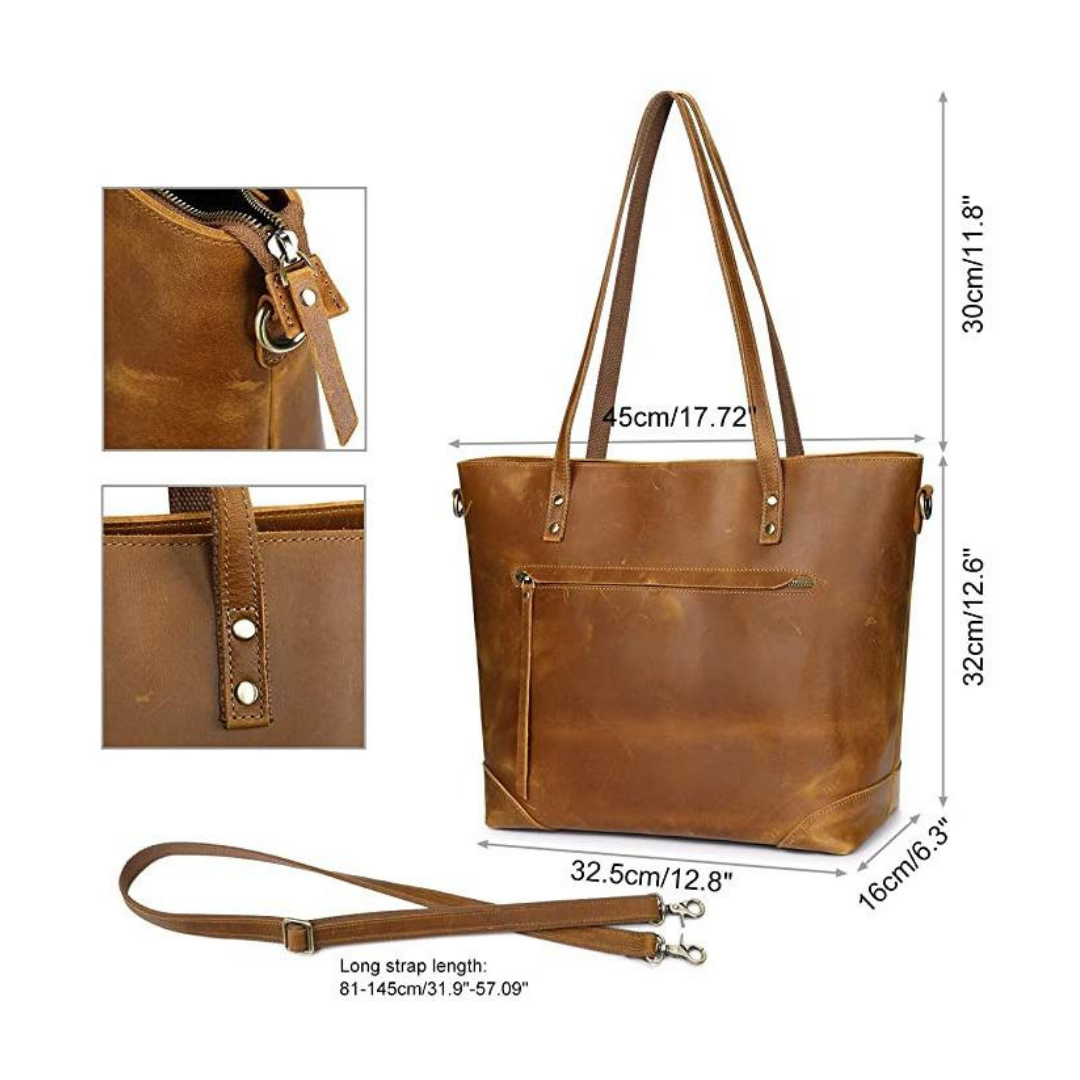 The Alessia | Premium Leather Shoulder Bag
