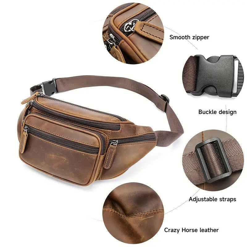 The Liorra | Refined Leather Belt Bag