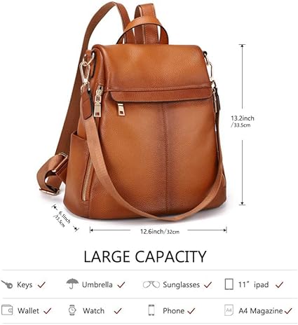 The Liora | Textured Leather Shoulder Bag