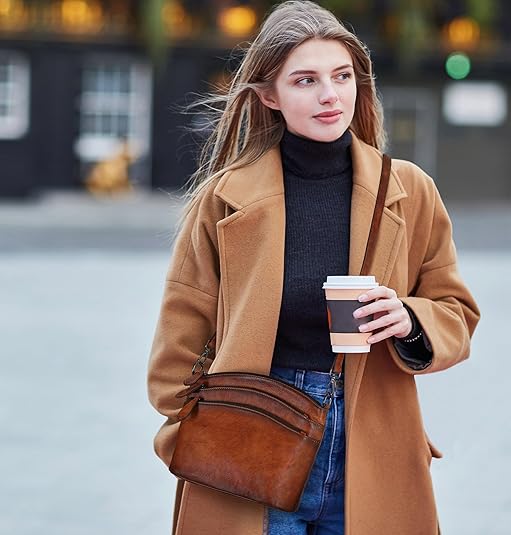 The Bellamy | Multi-Zip Messenger Bag