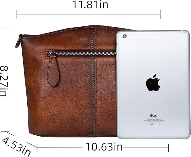 The Bellamy | Multi-Zip Messenger Bag