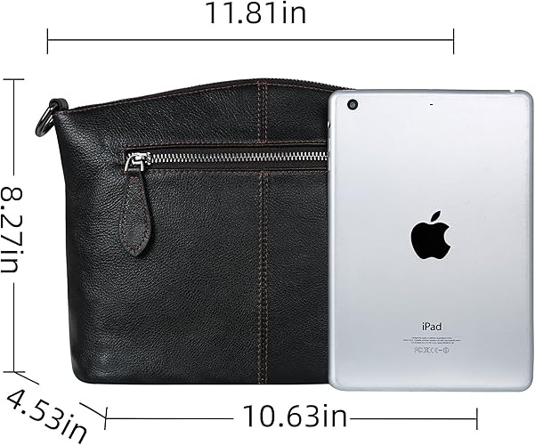 The Bellamy | Multi-Zip Messenger Bag