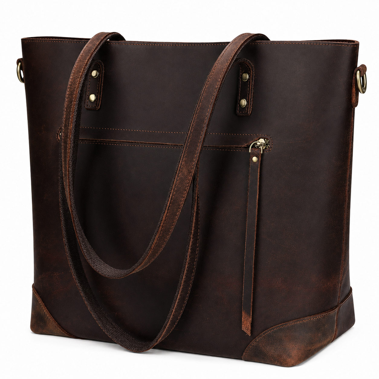 The Vivienne | Women's Leather Tote Bag