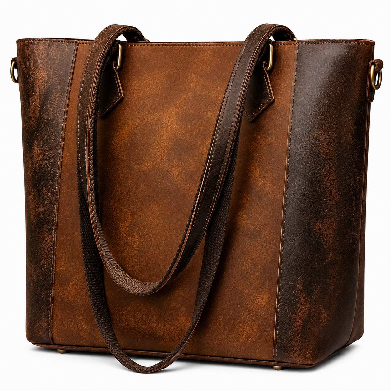 The Vespera | Full-Grain Leather Tote Bag
