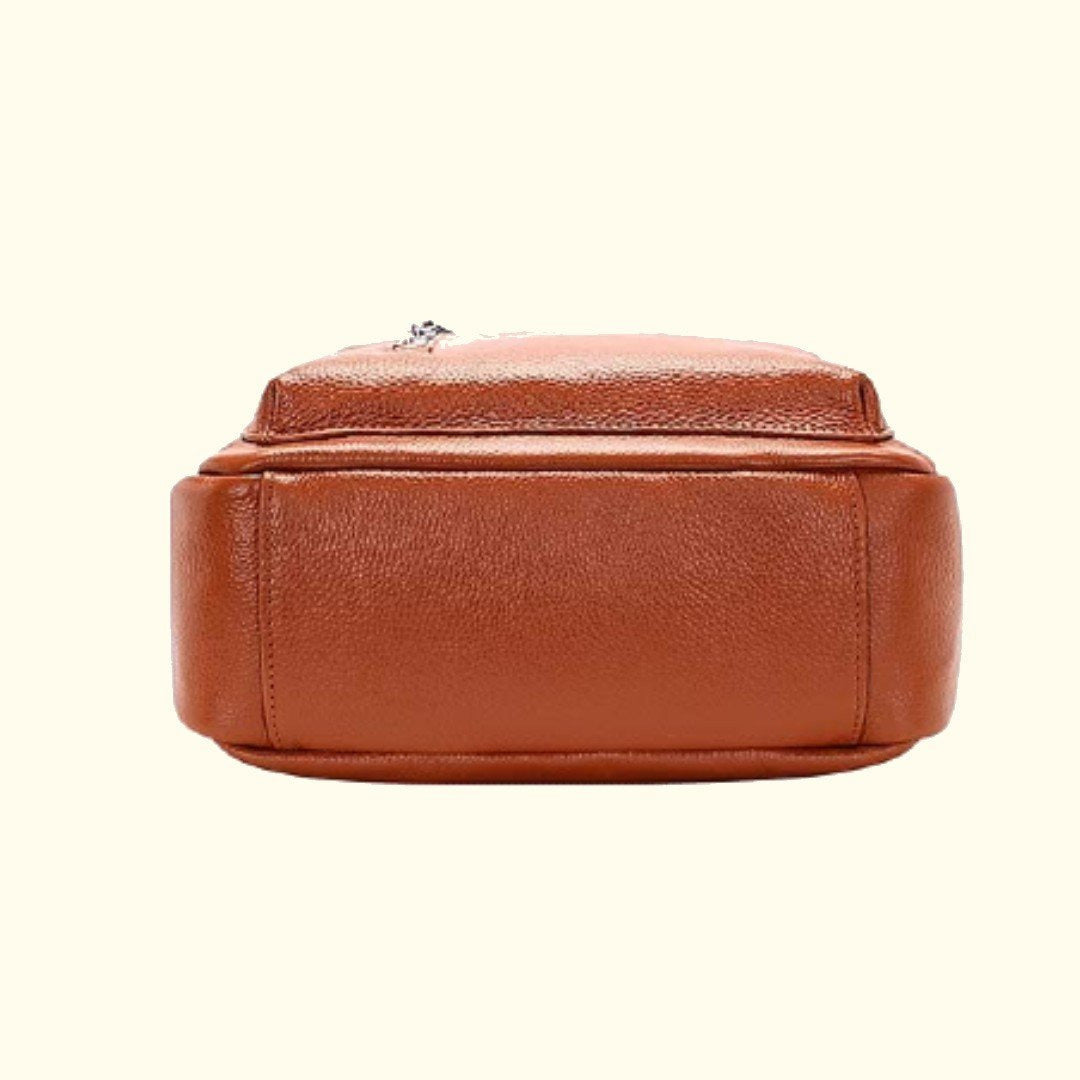 The Valenne | Refined Pebbled Leather Backpack