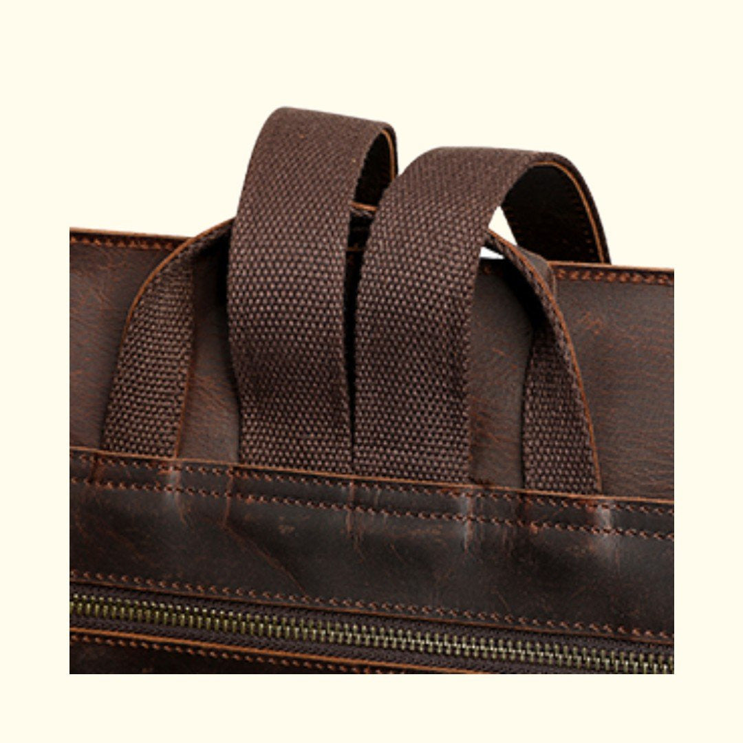 The Valmont | Buffalo Leather Backpack