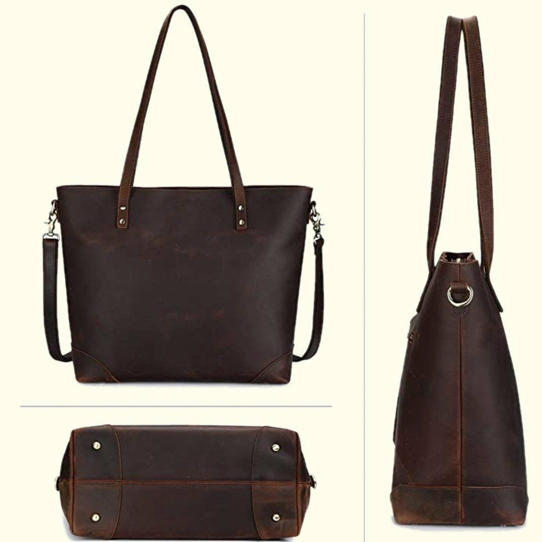 The Vivienne | Women's Leather Tote Bag