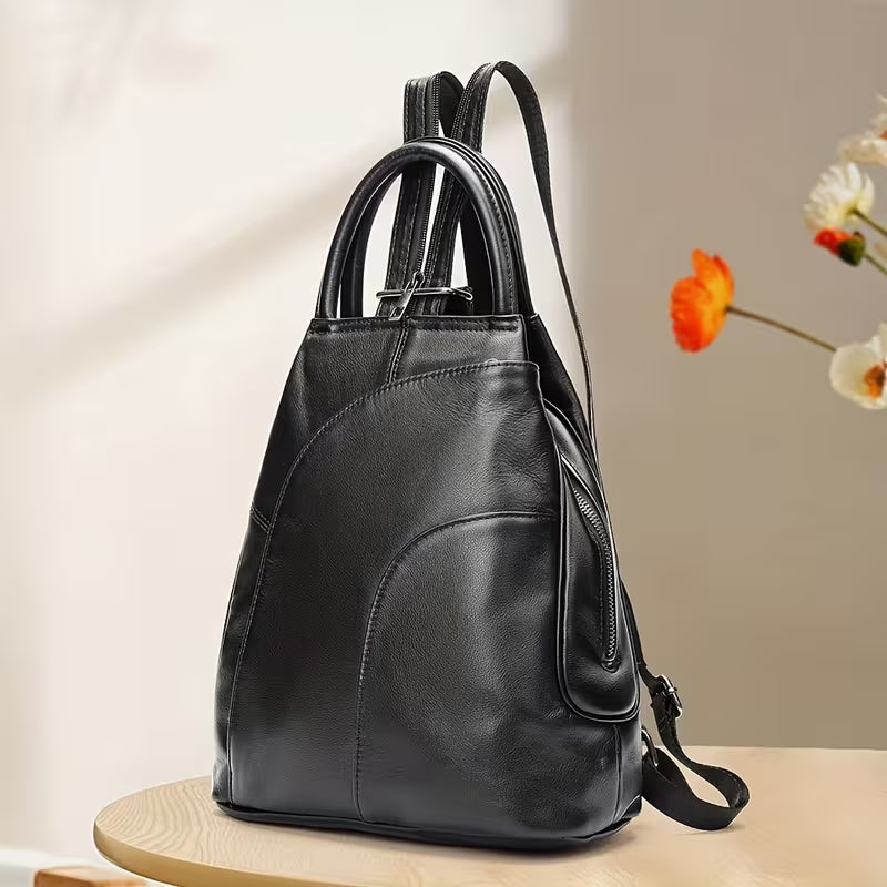 The Ivandor | Outdoor Cowhide Leather Backpack