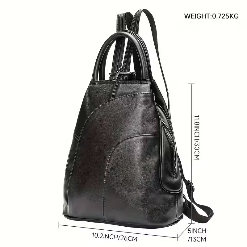 The Ivandor | Outdoor Cowhide Leather Backpack