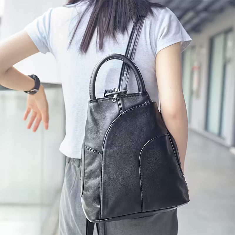 The Ivandor | Outdoor Cowhide Leather Backpack