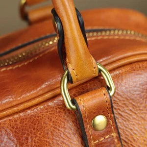 The Harperine | Premium Leather Boston Bag